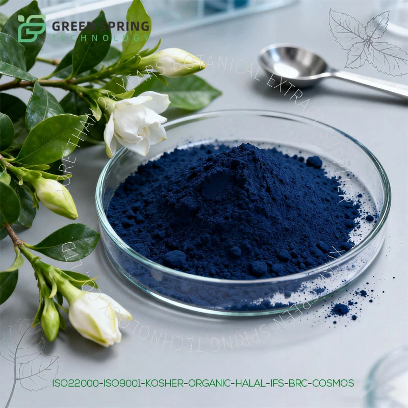 Pó de pigmento azul Gardênia